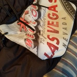 Large Travel Las Vegas Tote (One of a kind)